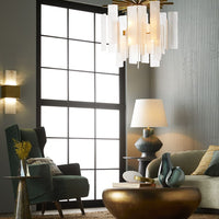 Cashton Forest Velvet Wing Chair