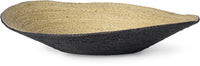 Mckinley Wide Black & Natural Seagrass Bowl (3 Sizes Available)