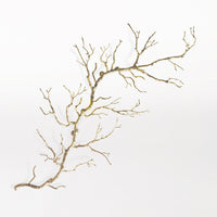 Twig 60" Brass Wall Art