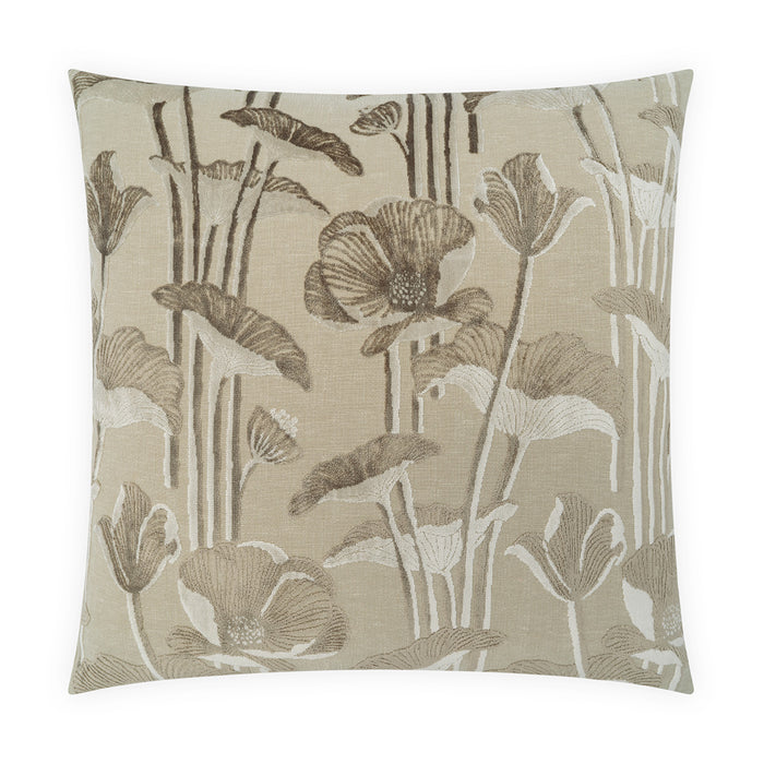 Cherie Superior Quality Luxurious Taupe Pillow
