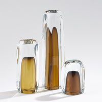 Miri Green Moss Tea Light Candle Holder/Vases (3 Sizes Available)