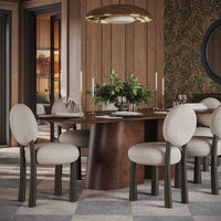 Sulley Cream Performance Grade Chenille Dining Chair