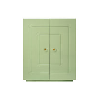 Elsie Celadon Glossy Lacquer Storage Cabinet