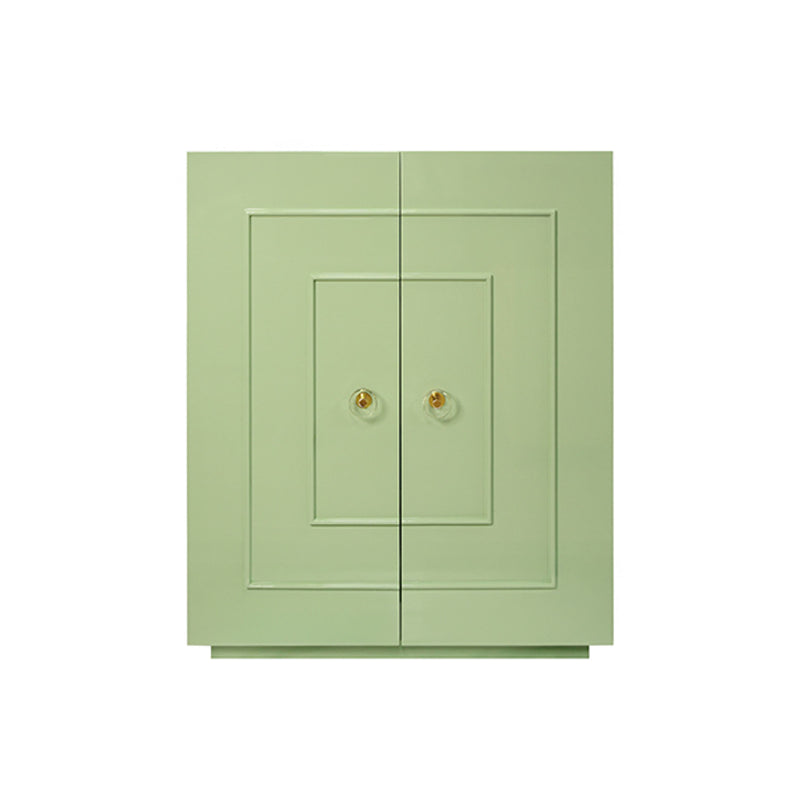 Elsie Celadon Glossy Lacquer Storage Cabinet