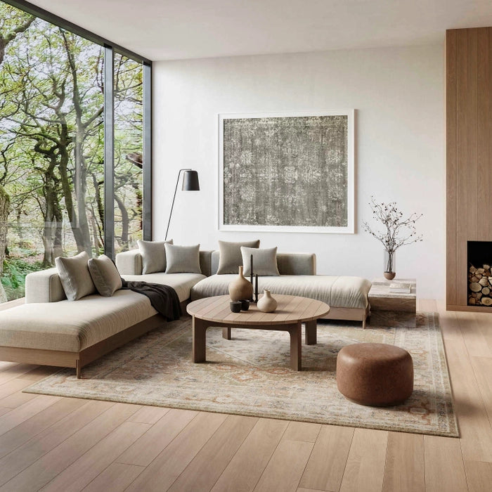 Pheobe Sage Multicolour Washable Area Rug