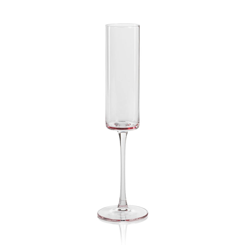 Fruttuoso Light Pink Champagne Flute - Set of 12