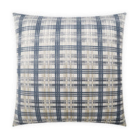 Chateau Chic Superior Quality Luxurious Blue Pillow