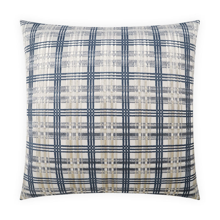 Chateau Chic Superior Quality Luxurious Blue Pillow