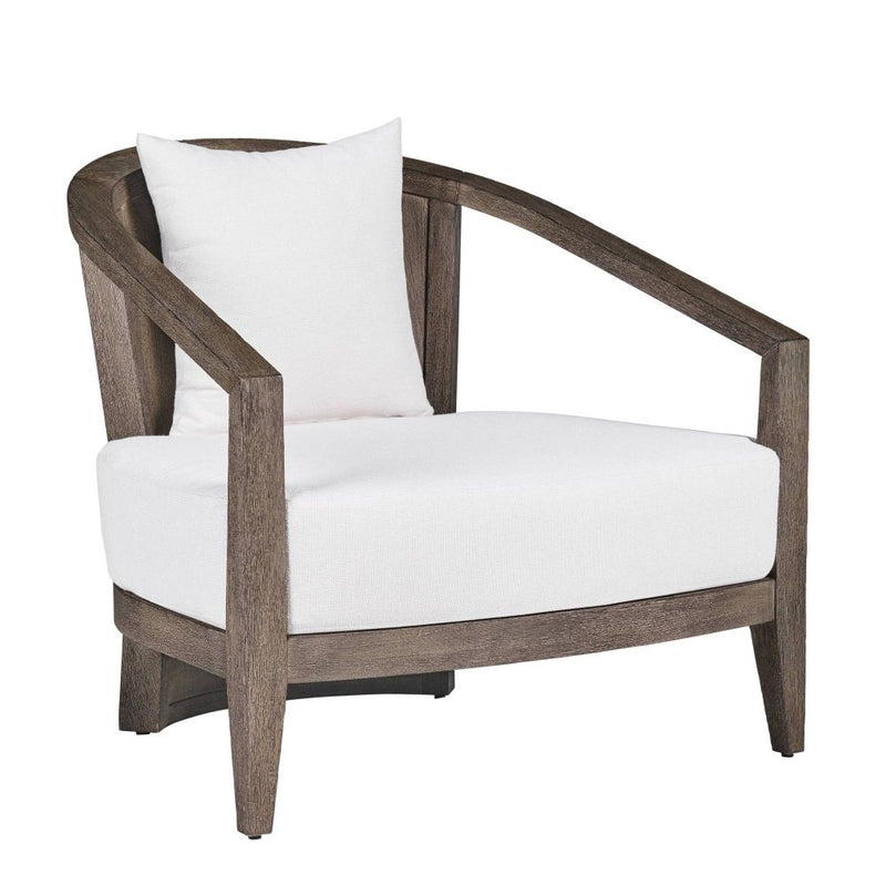 Sobek Textured Back Outdoor Performance Boucle Lounge Chair