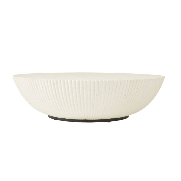 Etta 48" Ivory Outdoor Coffee Table