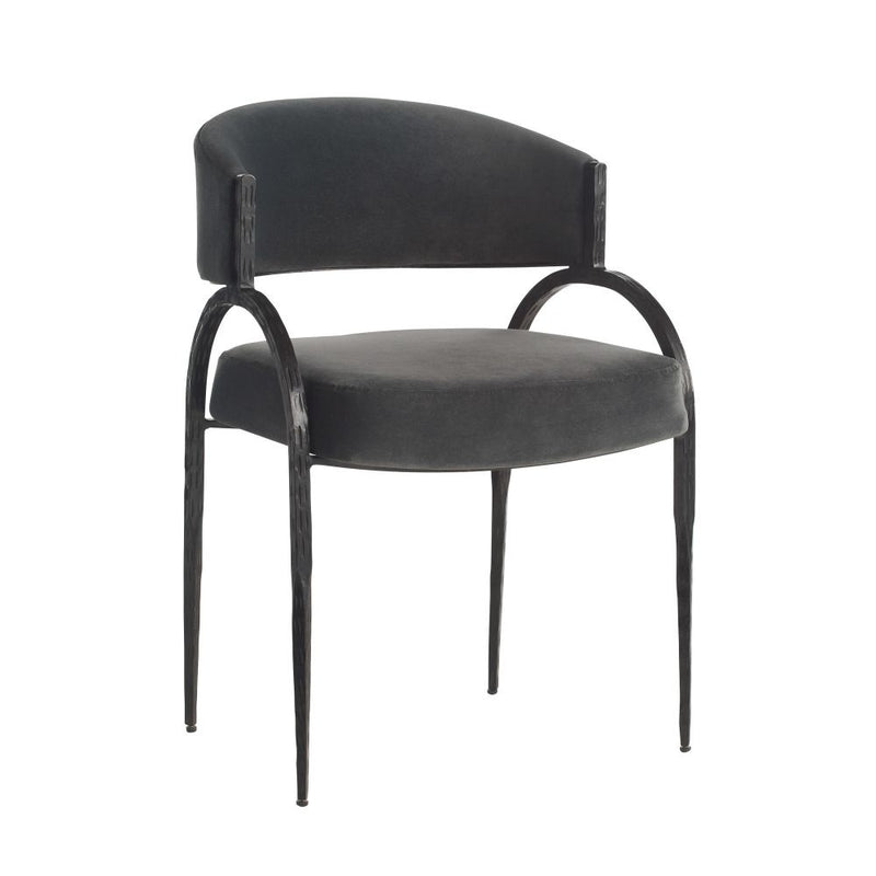 Zelise Midnight Grey Dining Chair