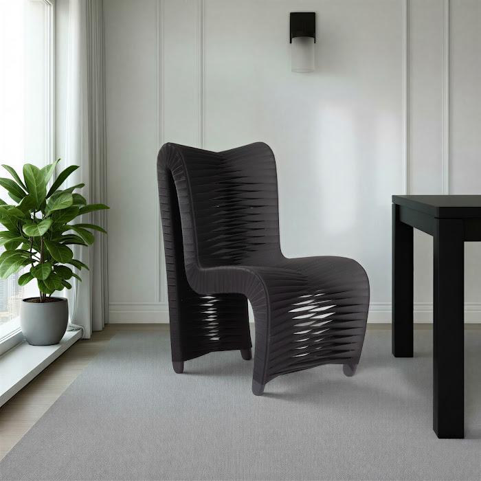 Straps High Back Dining Chair