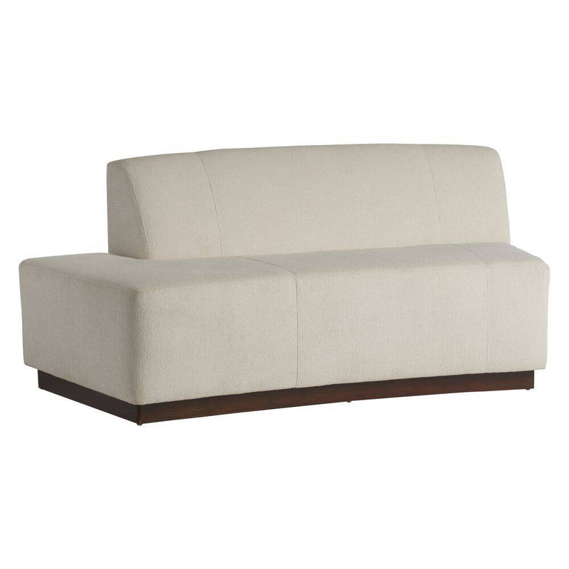 Islander Vanilla Performance Bouclé Sofa (Right & Left Available)