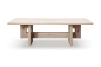 Trenta 94.5" Modern Natural White Oak Dining Table