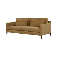 Aeliana 84" Mustard Velvet Sofa