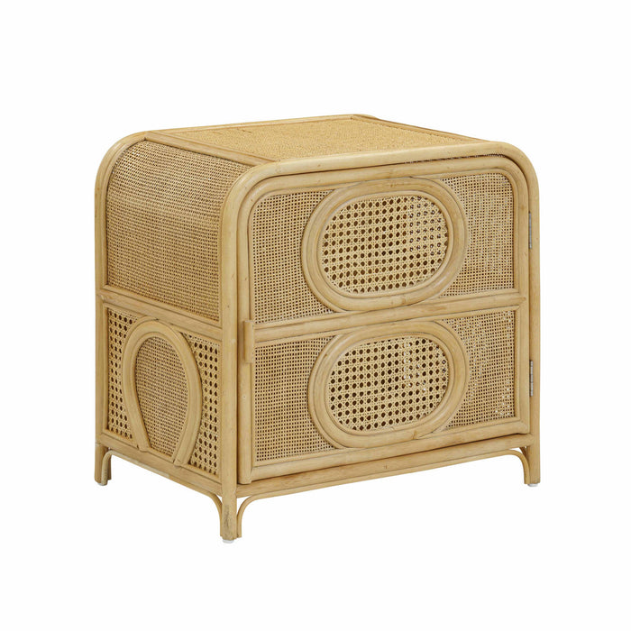 Analena Natural Rattan Nghtstand