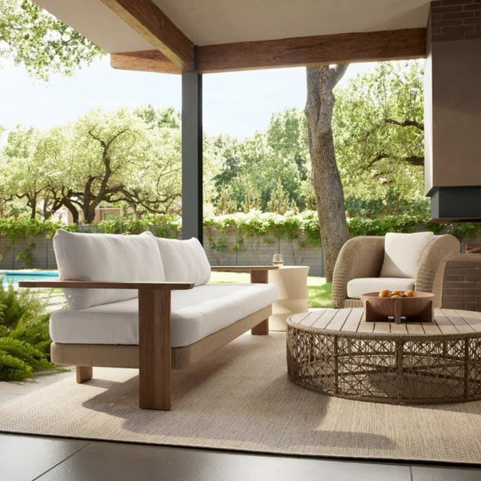 Halston 95" Peformance Boucle Outdoor Sofa