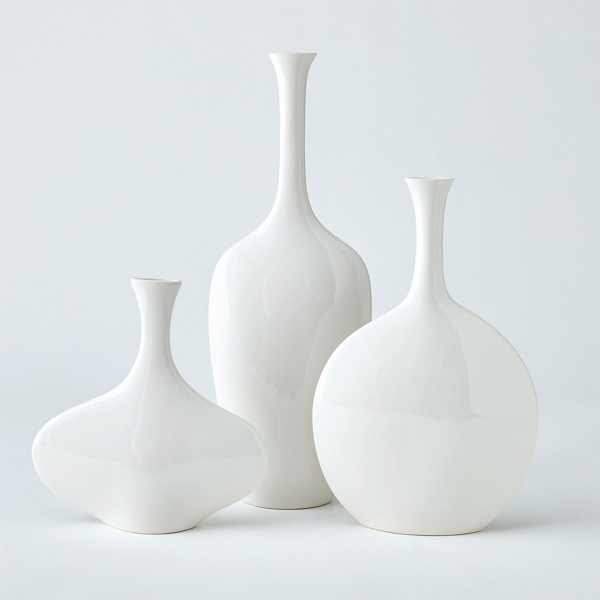 Vera White Silhouette Vase (3 Sizes Available)