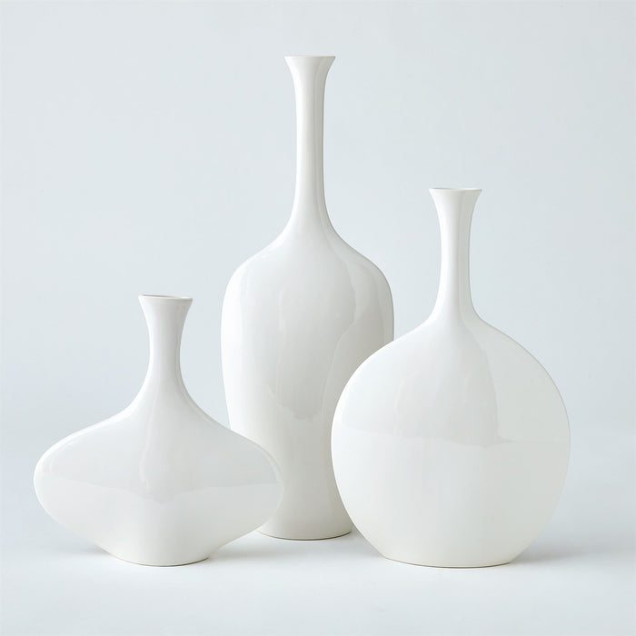 Vera White Silhouette Vase (3 Sizes Available)