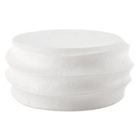 Verah White Indoor-Outdoor Coffee Table