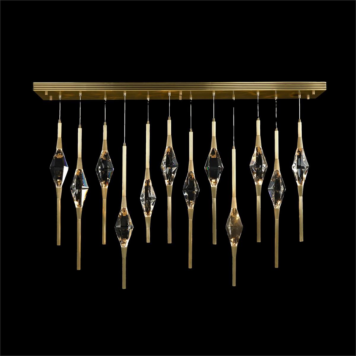 Valentina Twelve-Light Horizontal Chandelier