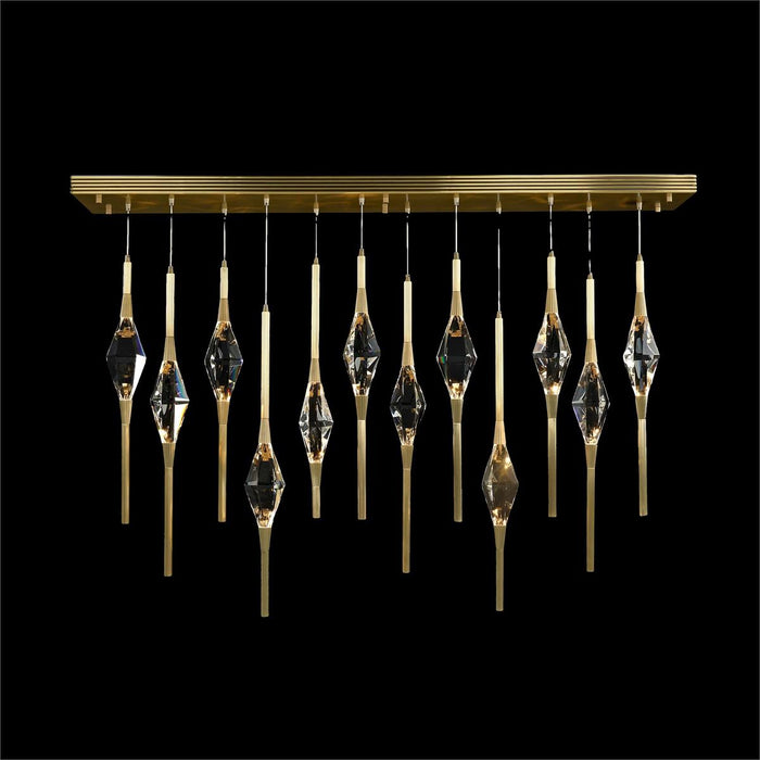 Valentina Twelve-Light Horizontal Chandelier