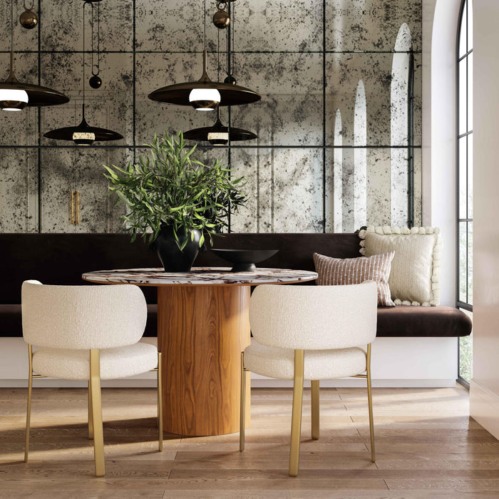 Havana Cream Linen Dining Chair - Luxury Living Collection