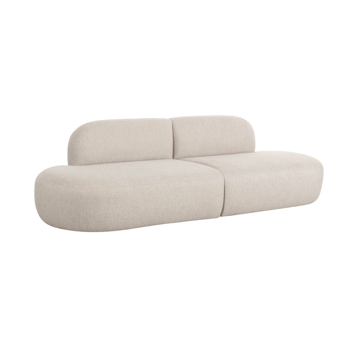 Sofie Beige Linen Sofa