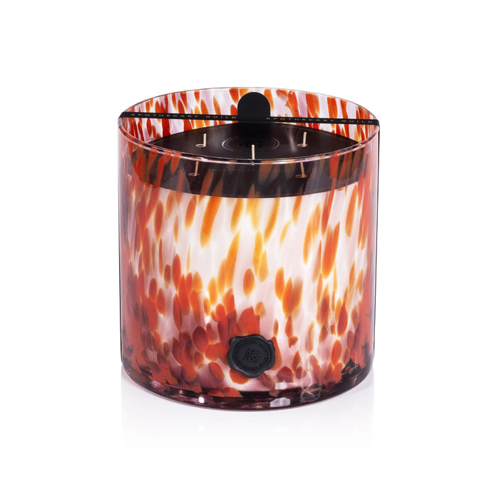 Opal Glass Five-Wick Candle Jar Red/Cardamom Negroni (Set of 2)