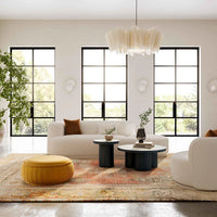 Pablo 82.5" Plush Cream Boucle Modular LAF Loveseat