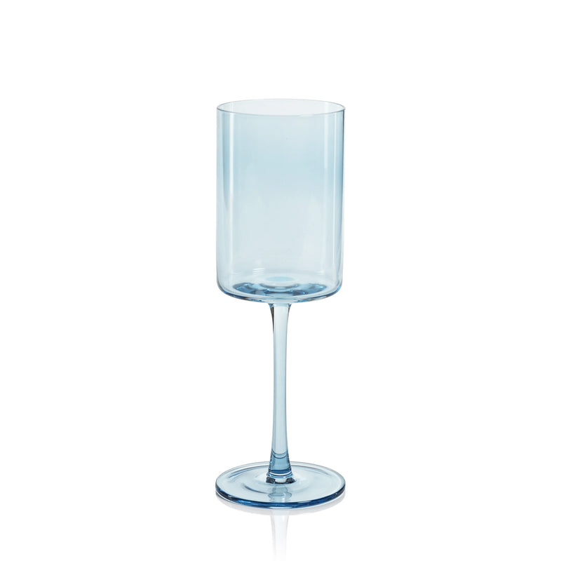 Fruttuoso Light Blue Wine Glass - Set of 12