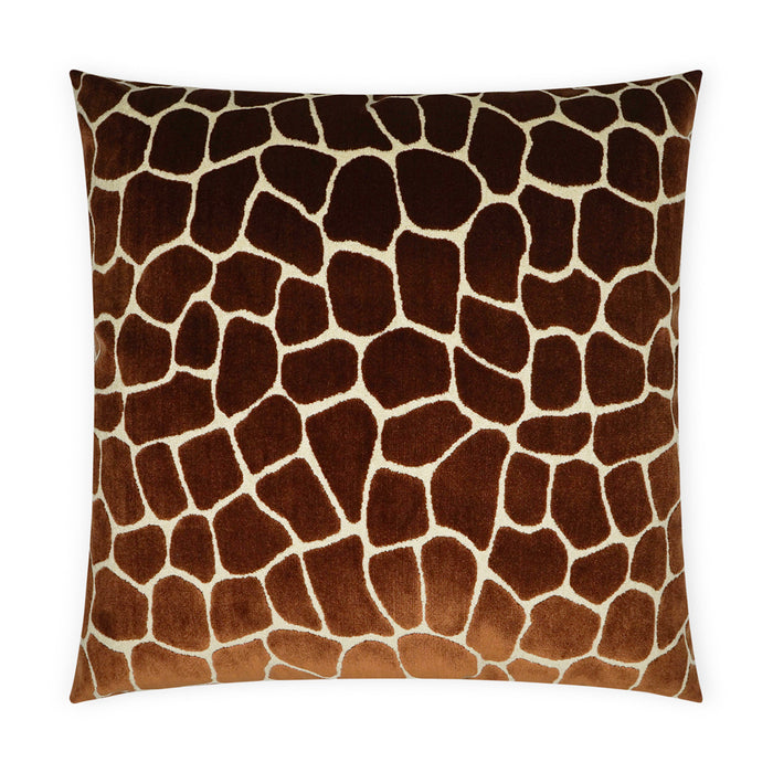 Selene Superior Quality Luxurious Rust Pillow
