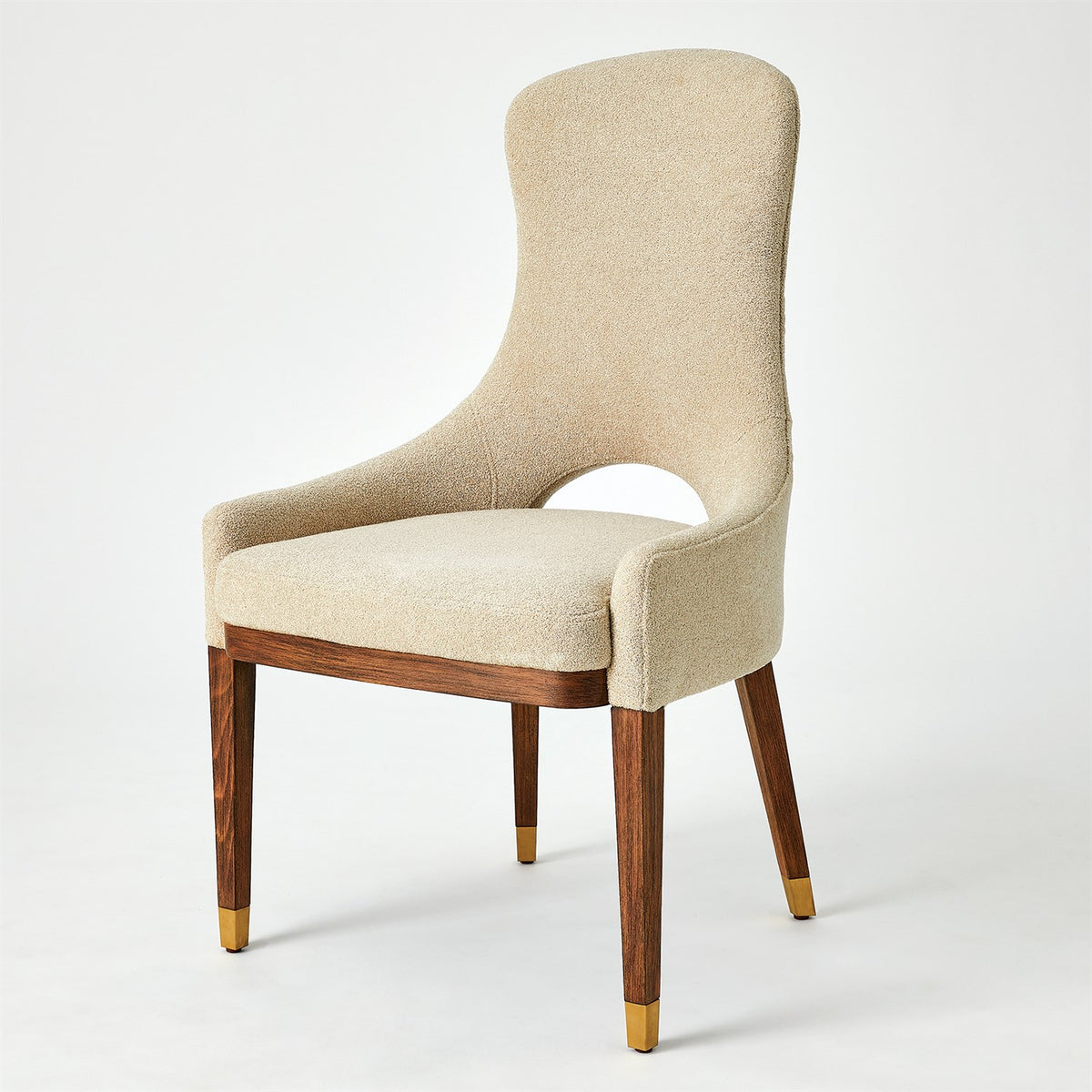 Lola Stain Resistant Boucle Dining Chair