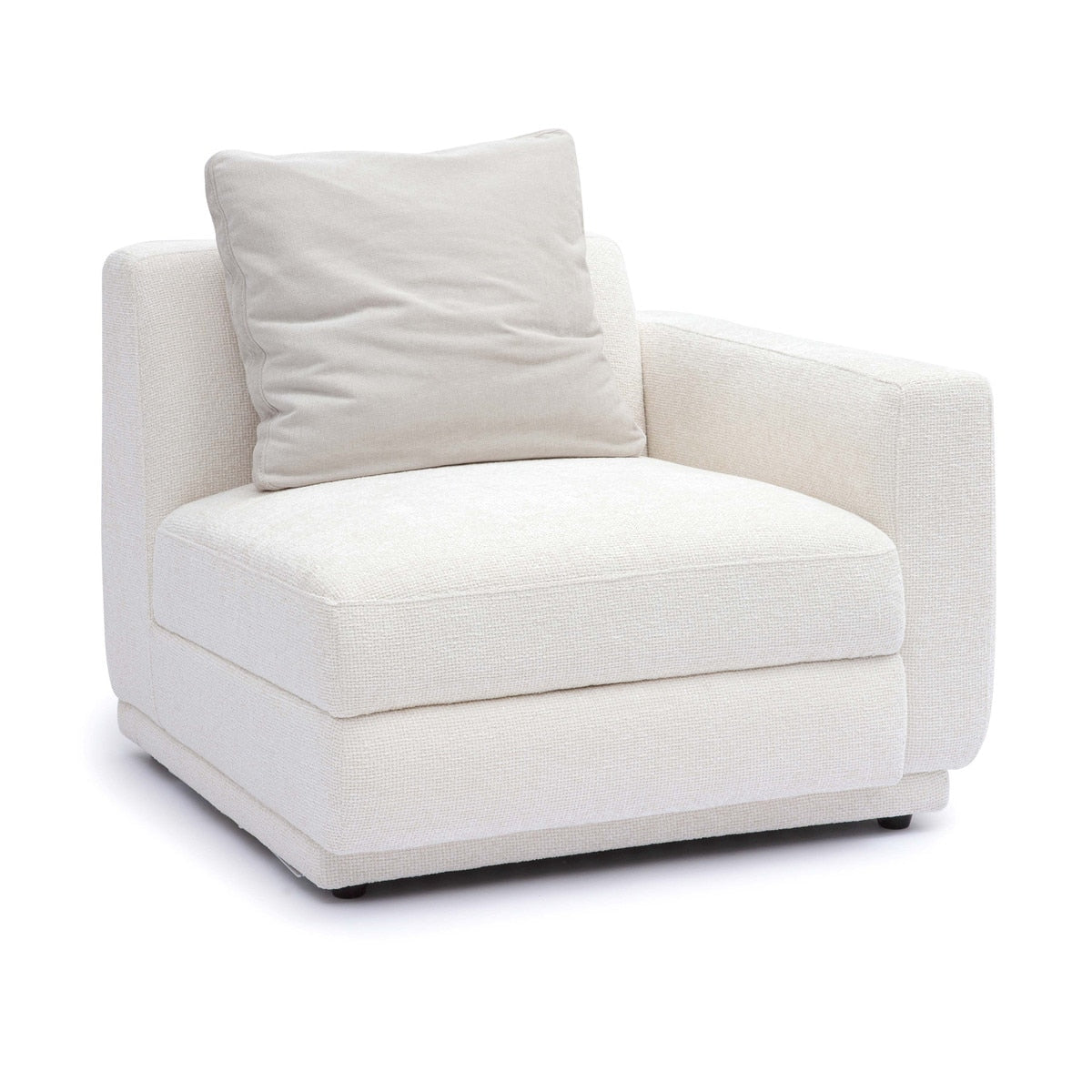 Arabella Cream Chenille Modular RAF Corner Chair