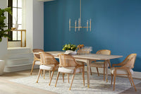 Eden Natural & Linen Dining Chair