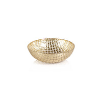 Braided Gold 8.5" Bowl - Set of 8