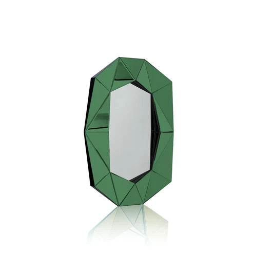 Francine European Artist Collection Large Emerald Mirror