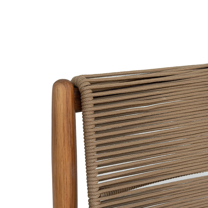 Amellia Outdoor Teak Dining Chair (Set of 2)