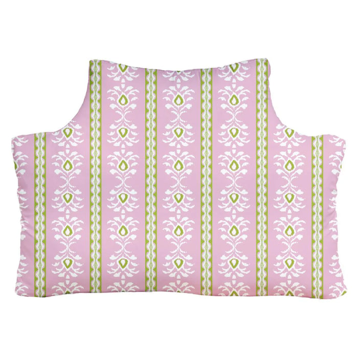 Savannah Stripe Pink Twin XL Headboard Pillow