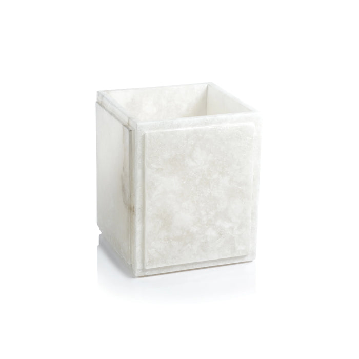 Côte d'Azur Alabaster Wastebasket - Set of 2
