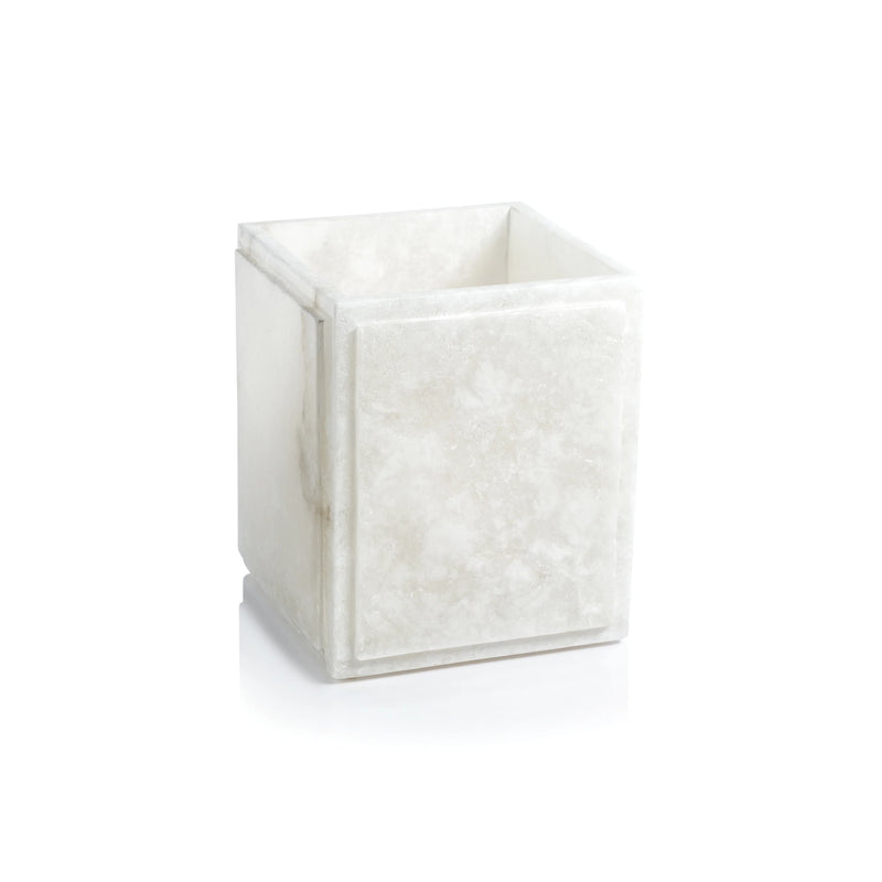 Côte d'Azur Alabaster Wastebasket - Set of 2