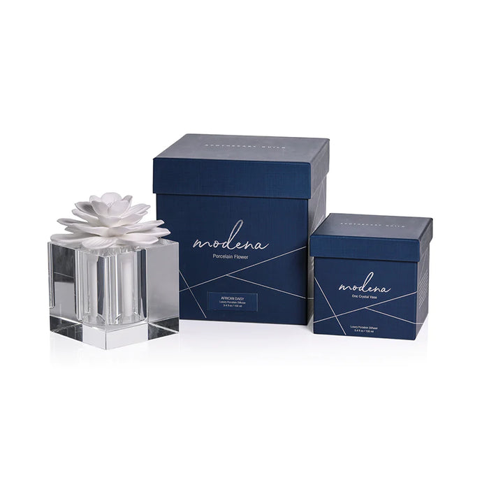 Modena African Fantasy Fragrance Porcelain & Crystal Diffuser (Sets of 2 & 4) - 2 Sizes Available