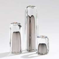 Miri Grey Tea Light Candle Holder/Vases (3 Sizes Available)