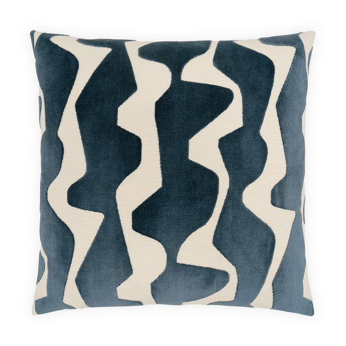 Meara Superior Quality Luxurious Lapis Pillow