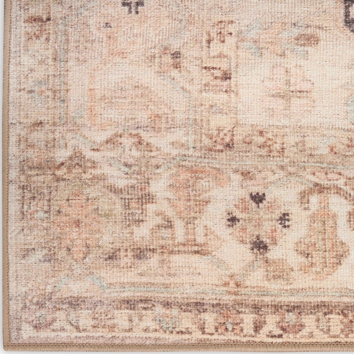 Paris Beige Washable Area Rug