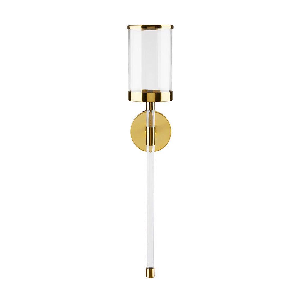 Dani Acrylic Gold Wall Sconce