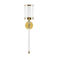 Dani Acrylic Gold Wall Sconce