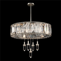 Tessia Champagne Silver Chandelier (2 Sizes Available