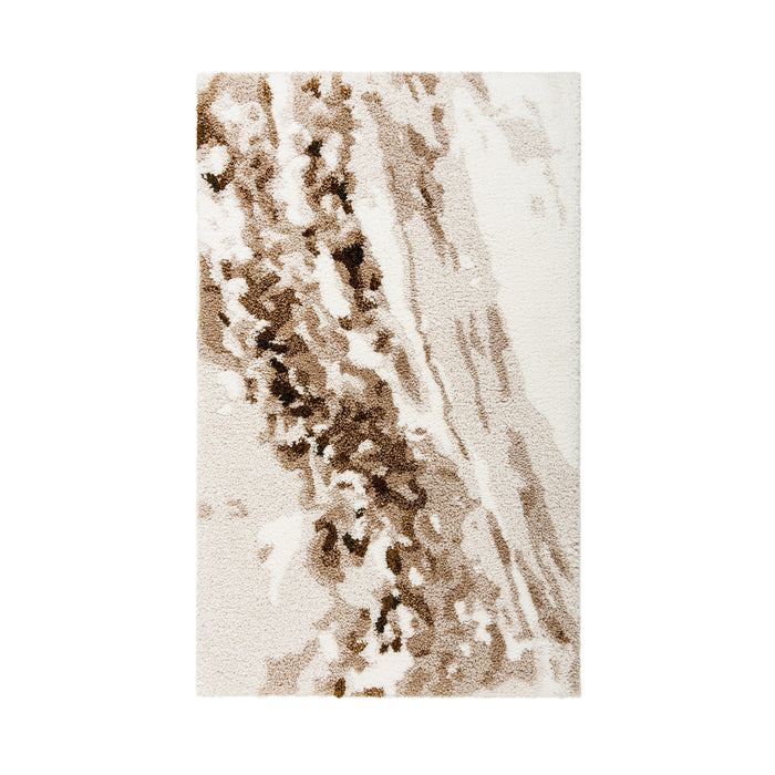 Nevada Brown Luxury Bath Rug