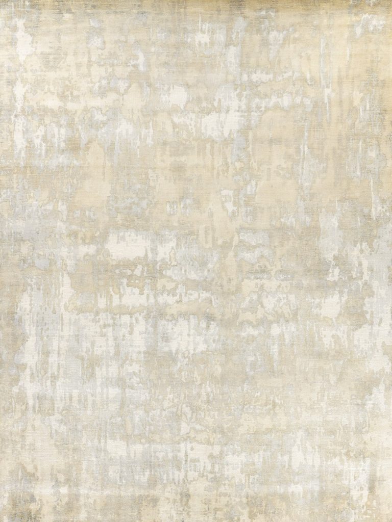 Rue Modern Ivory/Silver/Gold Area Rug - Elegance Collection